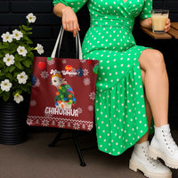 Chihuahua Dog Attitude Christmas Tote Bag Xmas Holiday Patterns - Wonder Print Shop