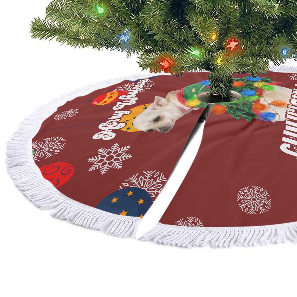 Chihuahua Dog Attitude Christmas Tree Skirt Xmas Holiday Patterns - Wonder Print Shop