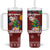 Chihuahua Dog Attitude Christmas Tumbler With Handle Xmas Holiday Patterns - Wonder Print Shop