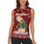 Chihuahua Dog Attitude Christmas Women Sleeveless Polo Shirt Xmas Holiday Patterns - Wonder Print Shop