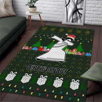 Jesus Birthday Boy Christmas Area Rug Funny Xmas Holiday Patterns - Wonder Print Shop