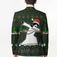 Jesus Birthday Boy Christmas Blazer Funny Xmas Holiday Patterns - Wonder Print Shop