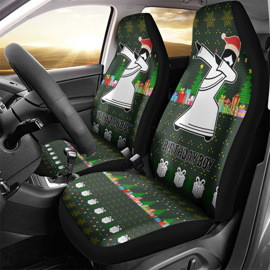 Jesus Birthday Boy Christmas Car Seat Cover Funny Xmas Holiday Patterns - Wonder Print Shop
