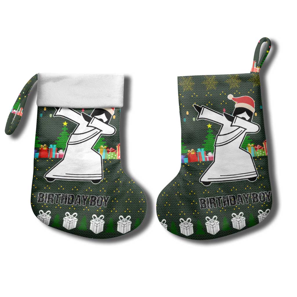 Jesus Birthday Boy Christmas Stocking Funny Xmas Holiday Patterns - Wonder Print Shop