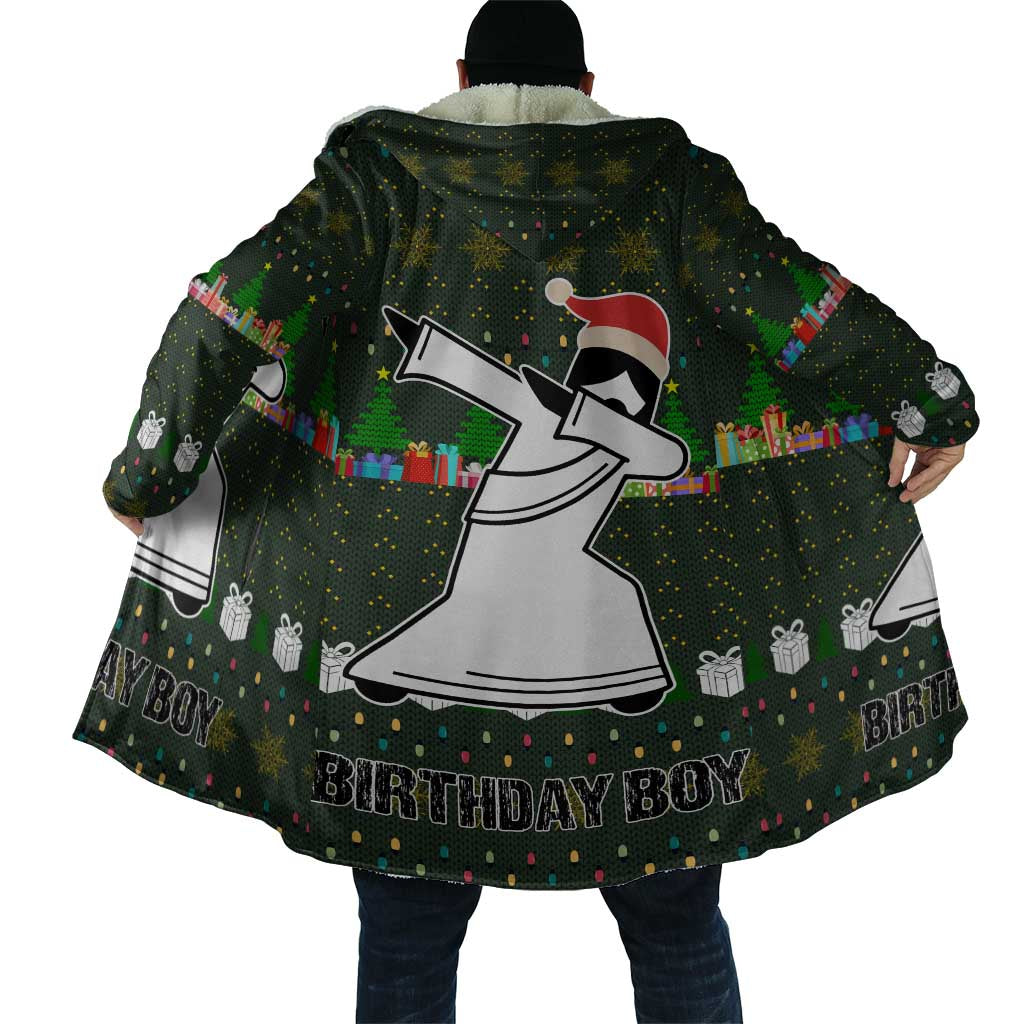 Jesus Birthday Boy Christmas Cloak Funny Xmas Holiday Patterns - Wonder Print Shop