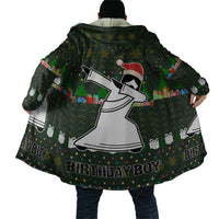 Jesus Birthday Boy Christmas Cloak Funny Xmas Holiday Patterns - Wonder Print Shop