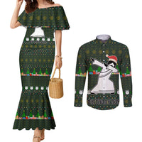 Jesus Birthday Boy Christmas Couples Matching Mermaid Dress and Long Sleeve Button Shirt Funny Xmas Holiday Patterns - Wonder Print Shop