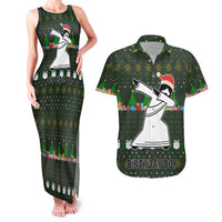 Jesus Birthday Boy Christmas Couples Matching Tank Maxi Dress and Hawaiian Shirt Funny Xmas Holiday Patterns - Wonder Print Shop