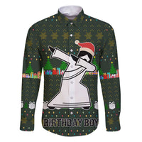 Jesus Birthday Boy Christmas Family Matching Puletasi and Hawaiian Shirt Funny Xmas Holiday Patterns - Wonder Print Shop
