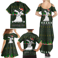 Jesus Birthday Boy Christmas Family Matching Summer Maxi Dress and Hawaiian Shirt Funny Xmas Holiday Patterns - Wonder Print Shop