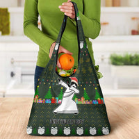 Jesus Birthday Boy Christmas Grocery Bag Funny Xmas Holiday Patterns - Wonder Print Shop