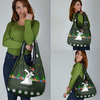 Jesus Birthday Boy Christmas Grocery Bag Funny Xmas Holiday Patterns - Wonder Print Shop