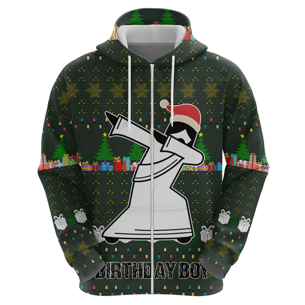 Jesus Birthday Boy Christmas Hoodie Funny Xmas Holiday Patterns - Wonder Print Shop