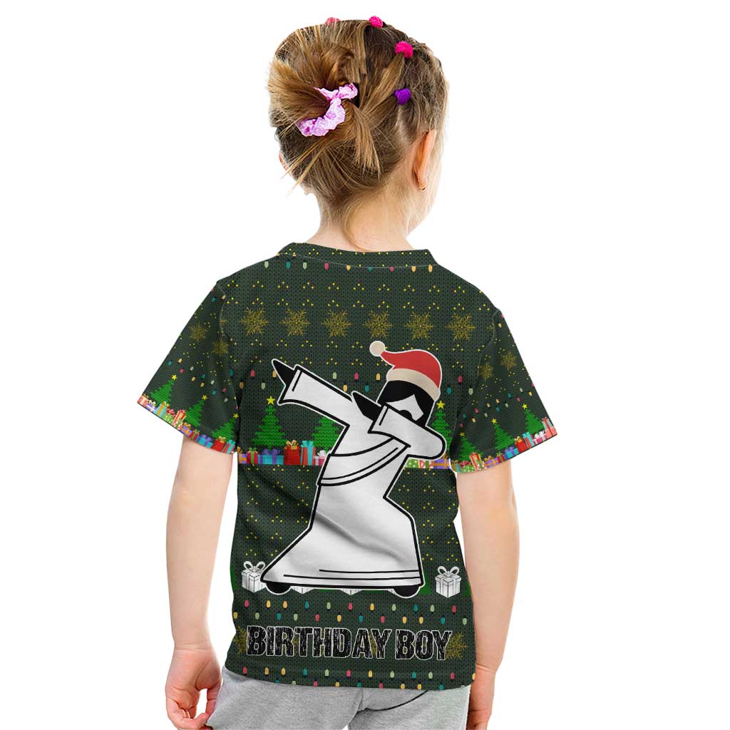 Jesus Birthday Boy Christmas Kid T Shirt Funny Xmas Holiday Patterns - Wonder Print Shop
