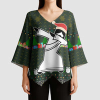 Jesus Birthday Boy Christmas Kimono Sleeve Blouse Funny Xmas Holiday Patterns - Wonder Print Shop