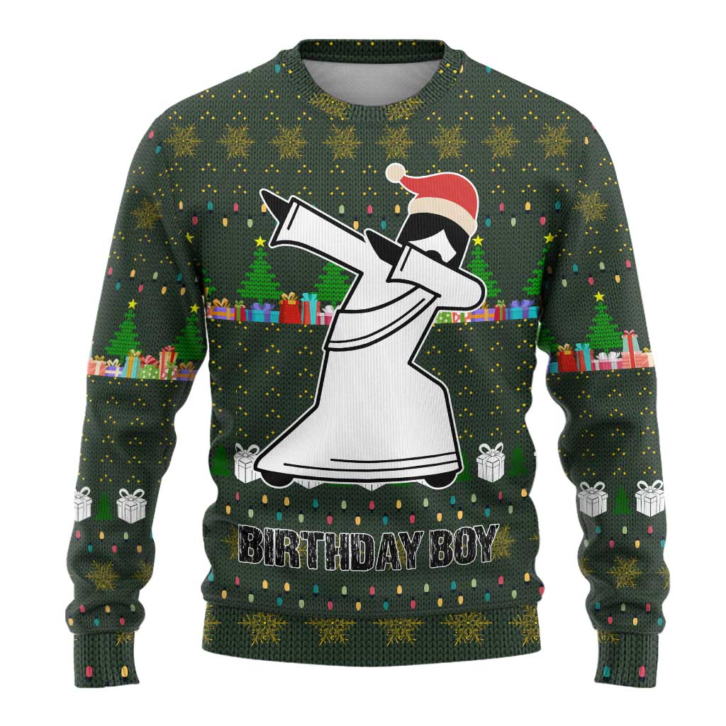Jesus Birthday Boy Christmas Ugly Christmas Sweater Funny Xmas Holiday Patterns - Wonder Print Shop