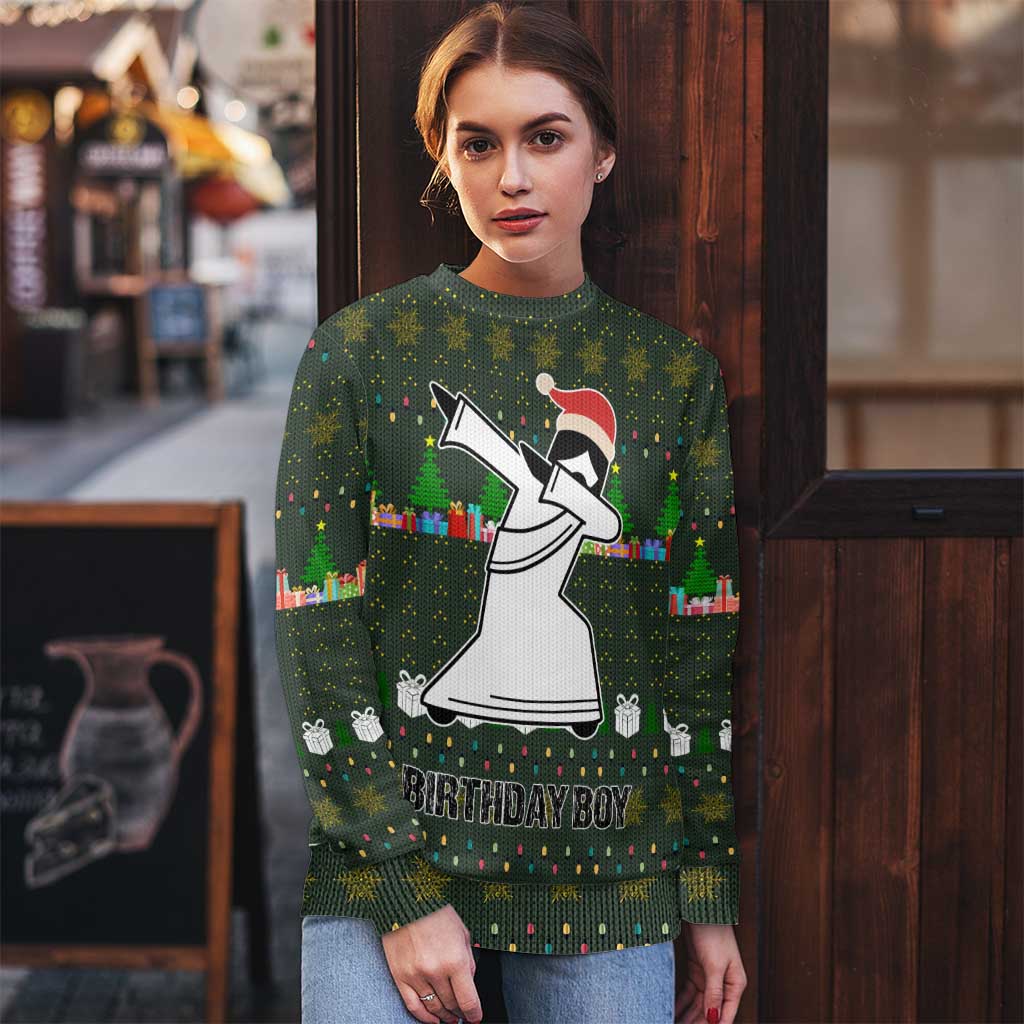 Jesus Birthday Boy Christmas Ugly Christmas Sweater Funny Xmas Holiday Patterns - Wonder Print Shop