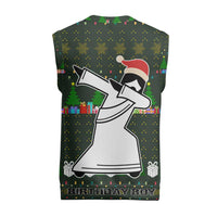 Jesus Birthday Boy Christmas Knitted V-Neck Vest Funny Xmas Holiday Patterns - Wonder Print Shop