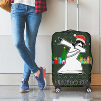 Jesus Birthday Boy Christmas Luggage Cover Funny Xmas Holiday Patterns - Wonder Print Shop