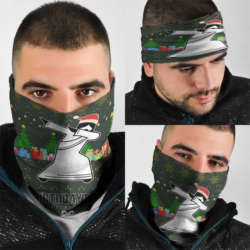 Jesus Birthday Boy Christmas Neck Gaiter Funny Xmas Holiday Patterns - Wonder Print Shop