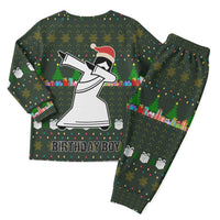 Jesus Birthday Boy Christmas Pajama Set Funny Xmas Holiday Patterns - Wonder Print Shop
