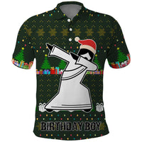 Jesus Birthday Boy Christmas Polo Shirt Funny Xmas Holiday Patterns - Wonder Print Shop