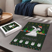 Jesus Birthday Boy Christmas Puzzle Funny Xmas Holiday Patterns - Wonder Print Shop