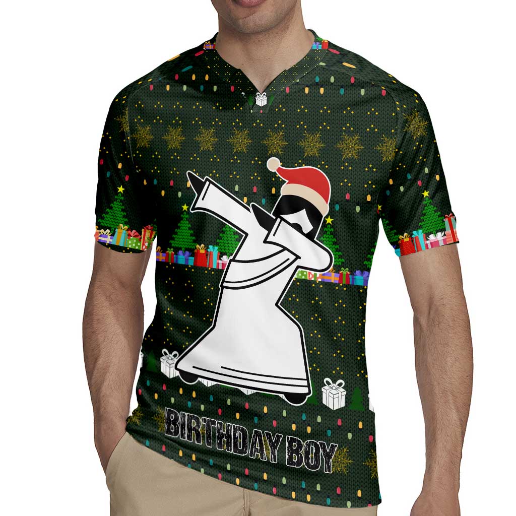 Jesus Birthday Boy Christmas Rugby Jersey Funny Xmas Holiday Patterns - Wonder Print Shop