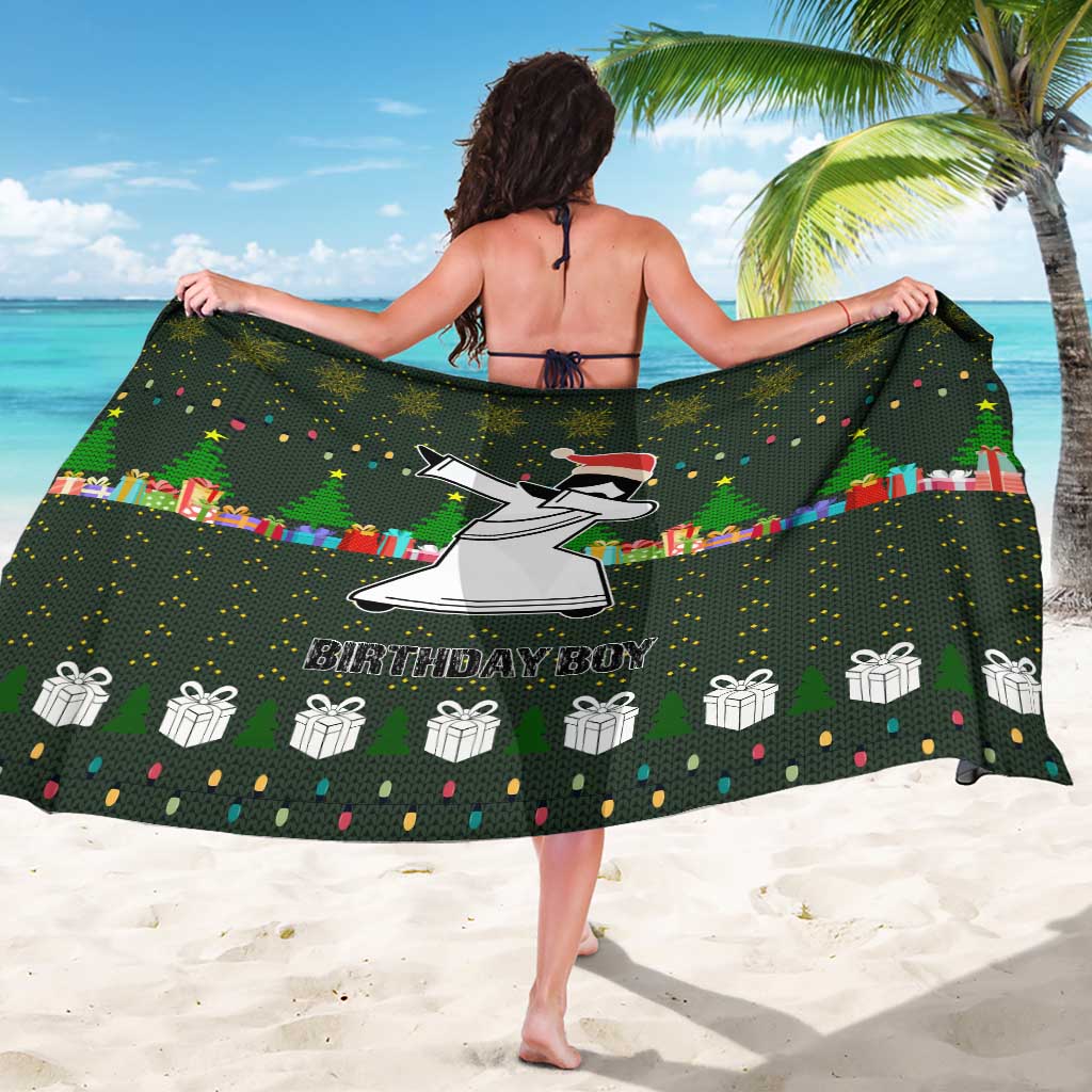 Jesus Birthday Boy Christmas Sarong Funny Xmas Holiday Patterns - Wonder Print Shop