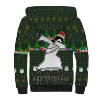 Jesus Birthday Boy Christmas Sherpa Hoodie Funny Xmas Holiday Patterns - Wonder Print Shop