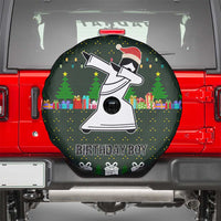 Jesus Birthday Boy Christmas Spare Tire Cover Funny Xmas Holiday Patterns - Wonder Print Shop