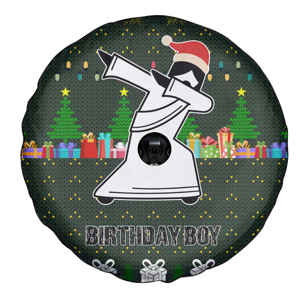 Jesus Birthday Boy Christmas Spare Tire Cover Funny Xmas Holiday Patterns - Wonder Print Shop