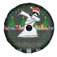 Jesus Birthday Boy Christmas Spare Tire Cover Funny Xmas Holiday Patterns - Wonder Print Shop