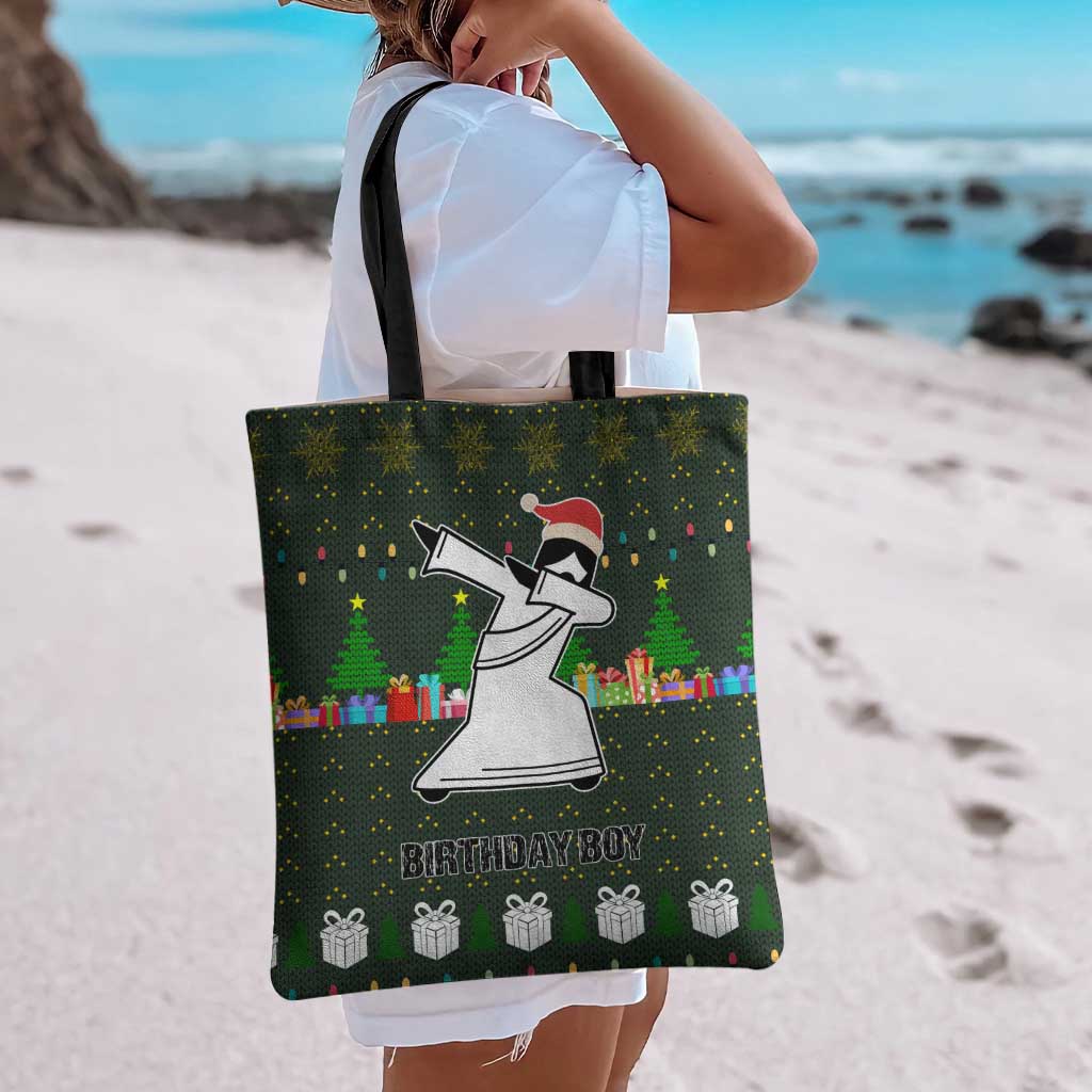 Jesus Birthday Boy Christmas Tote Bag Funny Xmas Holiday Patterns - Wonder Print Shop