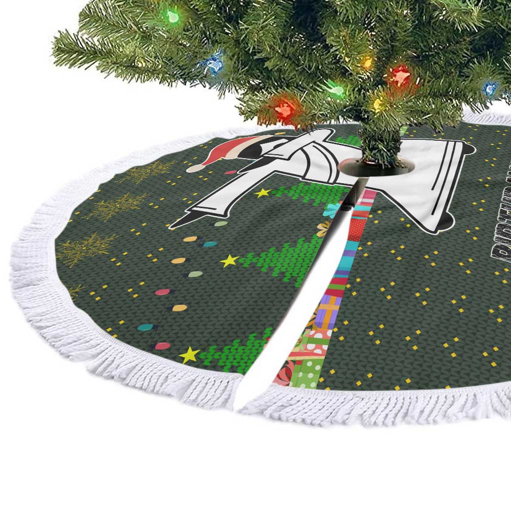 Jesus Birthday Boy Christmas Tree Skirt Funny Xmas Holiday Patterns - Wonder Print Shop