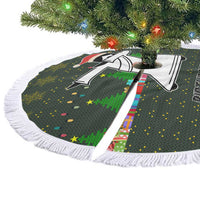 Jesus Birthday Boy Christmas Tree Skirt Funny Xmas Holiday Patterns - Wonder Print Shop