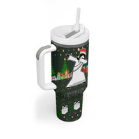 Jesus Birthday Boy Christmas Tumbler With Handle Funny Xmas Holiday Patterns - Wonder Print Shop
