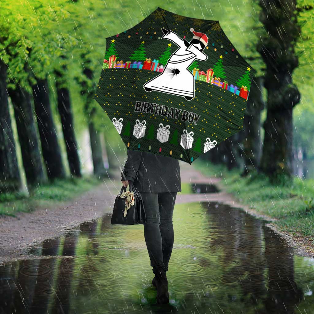 Jesus Birthday Boy Christmas Umbrella Funny Xmas Holiday Patterns - Wonder Print Shop