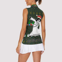 Jesus Birthday Boy Christmas Women Sleeveless Polo Shirt Funny Xmas Holiday Patterns - Wonder Print Shop
