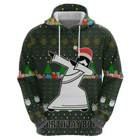 Jesus Birthday Boy Christmas Zip Hoodie Funny Xmas Holiday Patterns - Wonder Print Shop