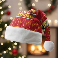 Jesus Birthday Christmas Santa Hat Funny Xmas Holiday Patterns - Wonder Print Shop