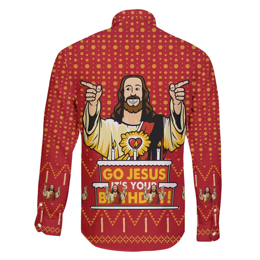 Jesus Birthday Christmas Family Matching Mermaid Dress and Hawaiian Shirt Funny Xmas Holiday Patterns - Wonder Print Shop