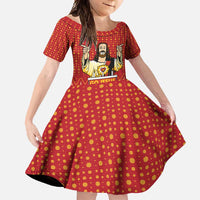 Jesus Birthday Christmas Family Matching Summer Maxi Dress and Hawaiian Shirt Funny Xmas Holiday Patterns - Wonder Print Shop