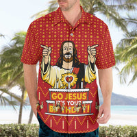 Jesus Birthday Christmas Hawaiian Shirt Funny Xmas Holiday Patterns - Wonder Print Shop