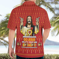 Jesus Birthday Christmas Hawaiian Shirt Funny Xmas Holiday Patterns - Wonder Print Shop