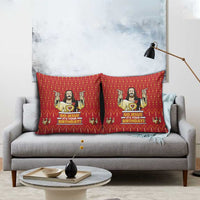 Jesus Birthday Christmas Pillow Cover Funny Xmas Holiday Patterns - Wonder Print Shop
