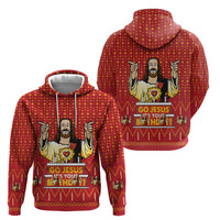 Jesus Birthday Christmas Zip Hoodie Funny Xmas Holiday Patterns - Wonder Print Shop