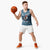 Jesus Has Your Back Jiu Jitsu Christmas Basketball Jersey Funny Xmas Holiday Patterns - Wonder Print Shop