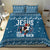 Jesus Has Your Back Jiu Jitsu Christmas Bedding Set Funny Xmas Holiday Patterns - Wonder Print Shop