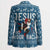 Jesus Has Your Back Jiu Jitsu Christmas Blazer Funny Xmas Holiday Patterns - Wonder Print Shop
